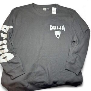 Ouija Board Spirit‎ Halloween Crewneck Sweatshirt Gothic Black Pullover